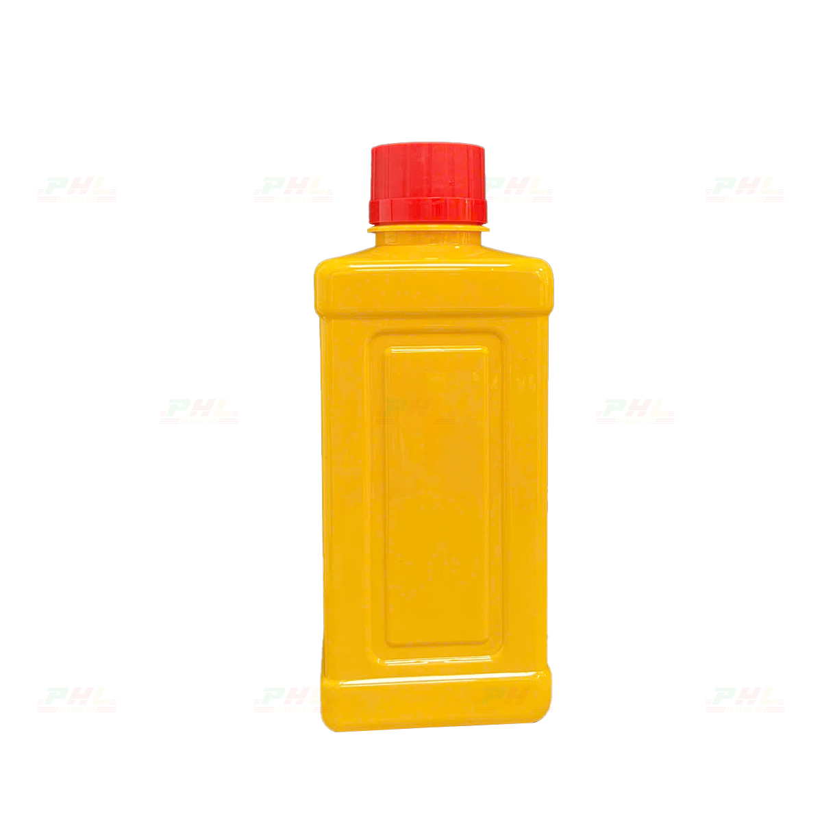 Chai PET 500mL ø34mm Vuông - Vàng