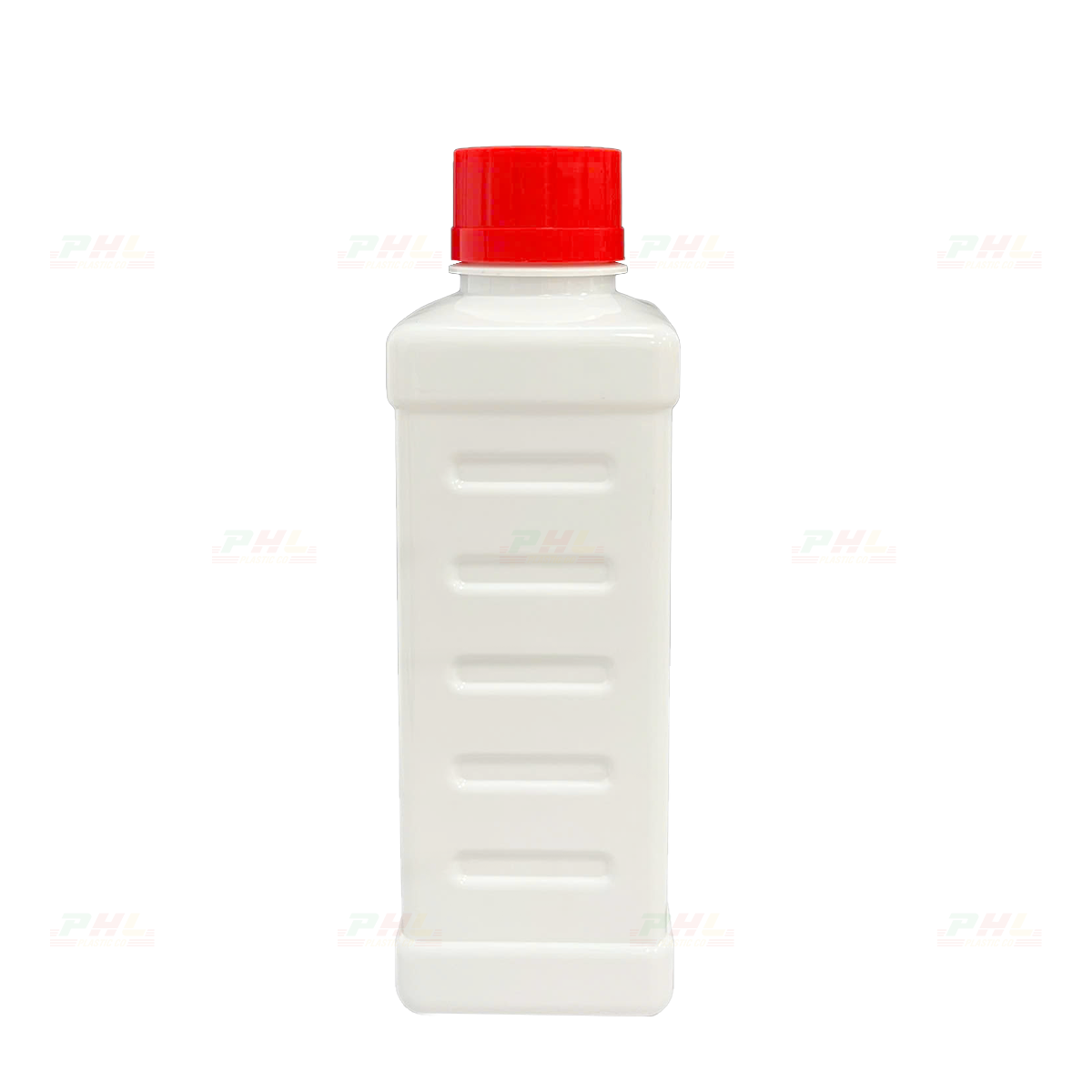 Chai PET 500mL ø34mm Vuông - Trắng Sữa