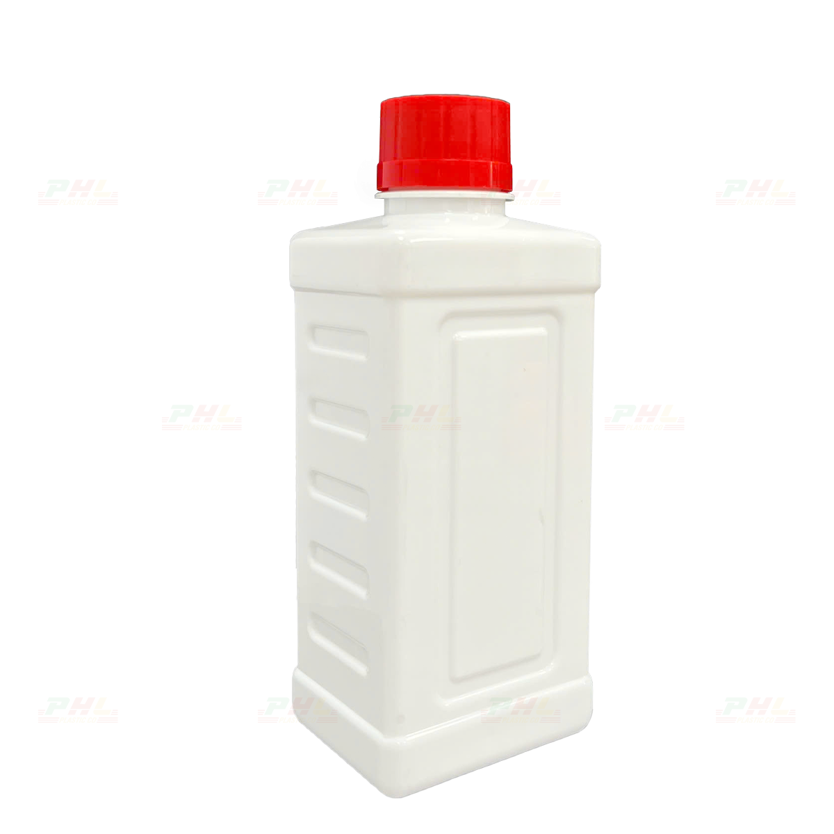 Chai PET 500mL ø34mm Vuông - Trắng Sữa