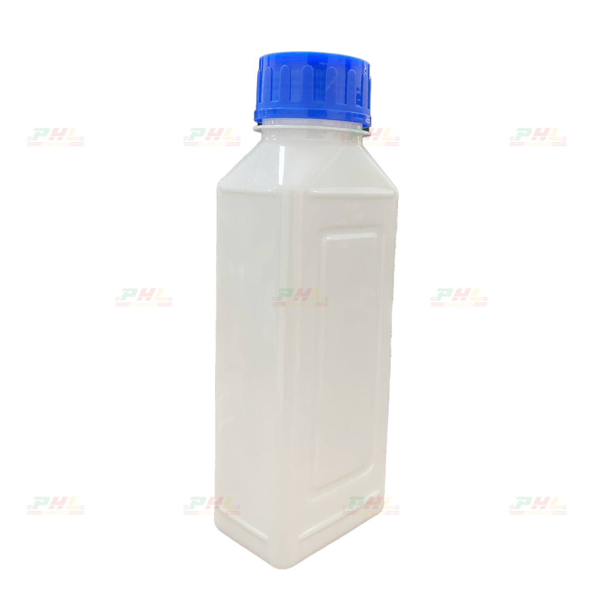 Chai PET 500mL ø45mm Vuông - Trắng Sữa