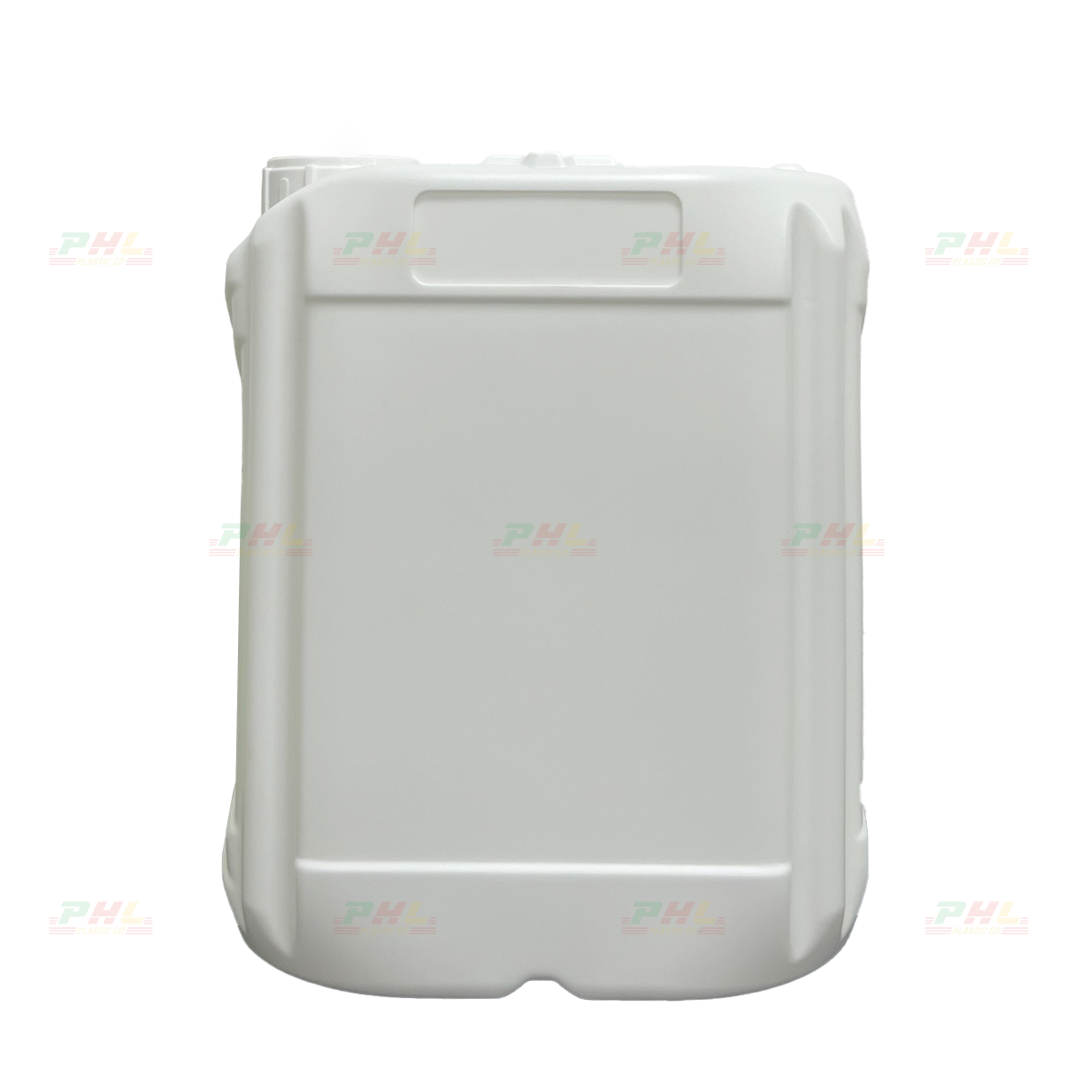 Can HDPE 5000mL (5Lit) ø50mm Vuông Design - Trắng Sữa