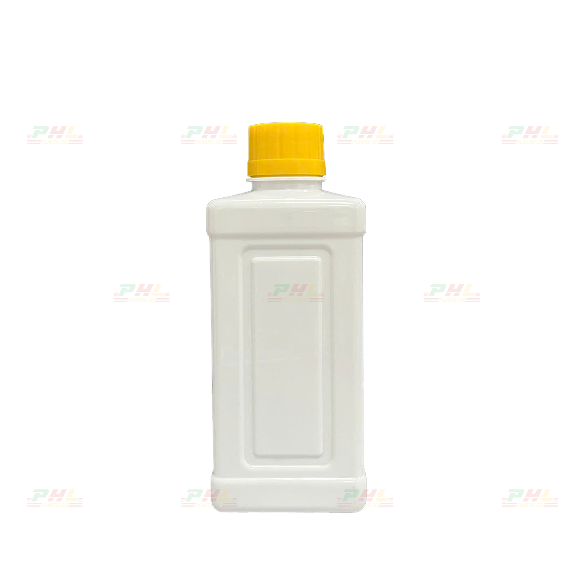 Chai PET 500mL ø34mm Vuông - Trắng Sữa