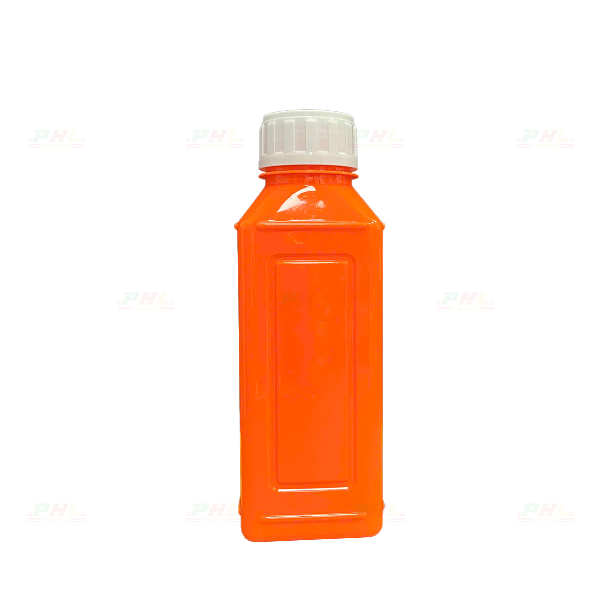 Chai PET 500mL ø45mm Vuông - Cam Tươi