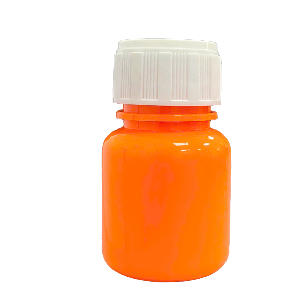 Chai PET 30mL ø26mm Tròn Vai Bầu - Cam