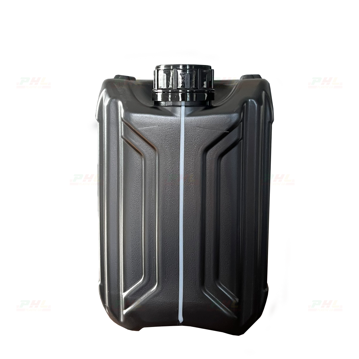 Can HDPE 5000mL (5Lit) ø50mm Vuông Design - Đen