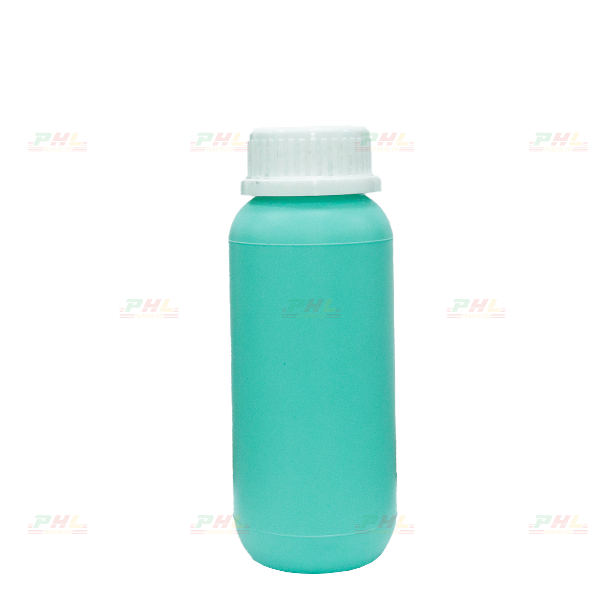 Chai HDPE/COEX 500mL ø50mm Tròn - Xanh Tiffany