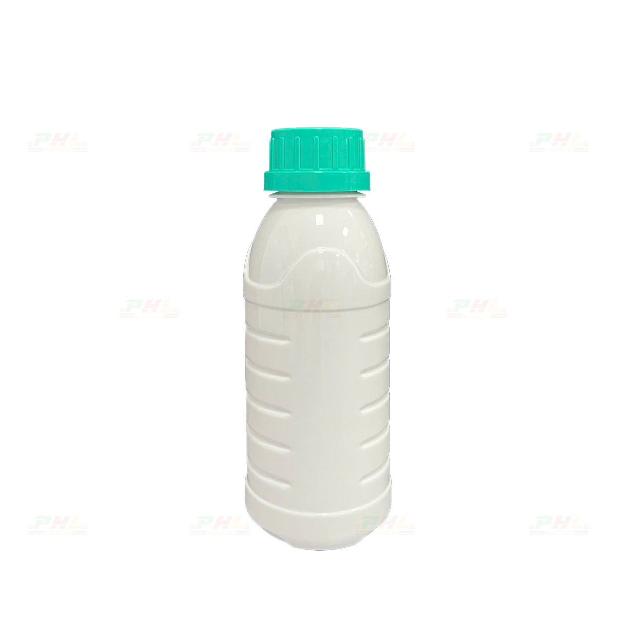 Chai PET 250mL ø33mm Tam Giác - Trắng Sữa
