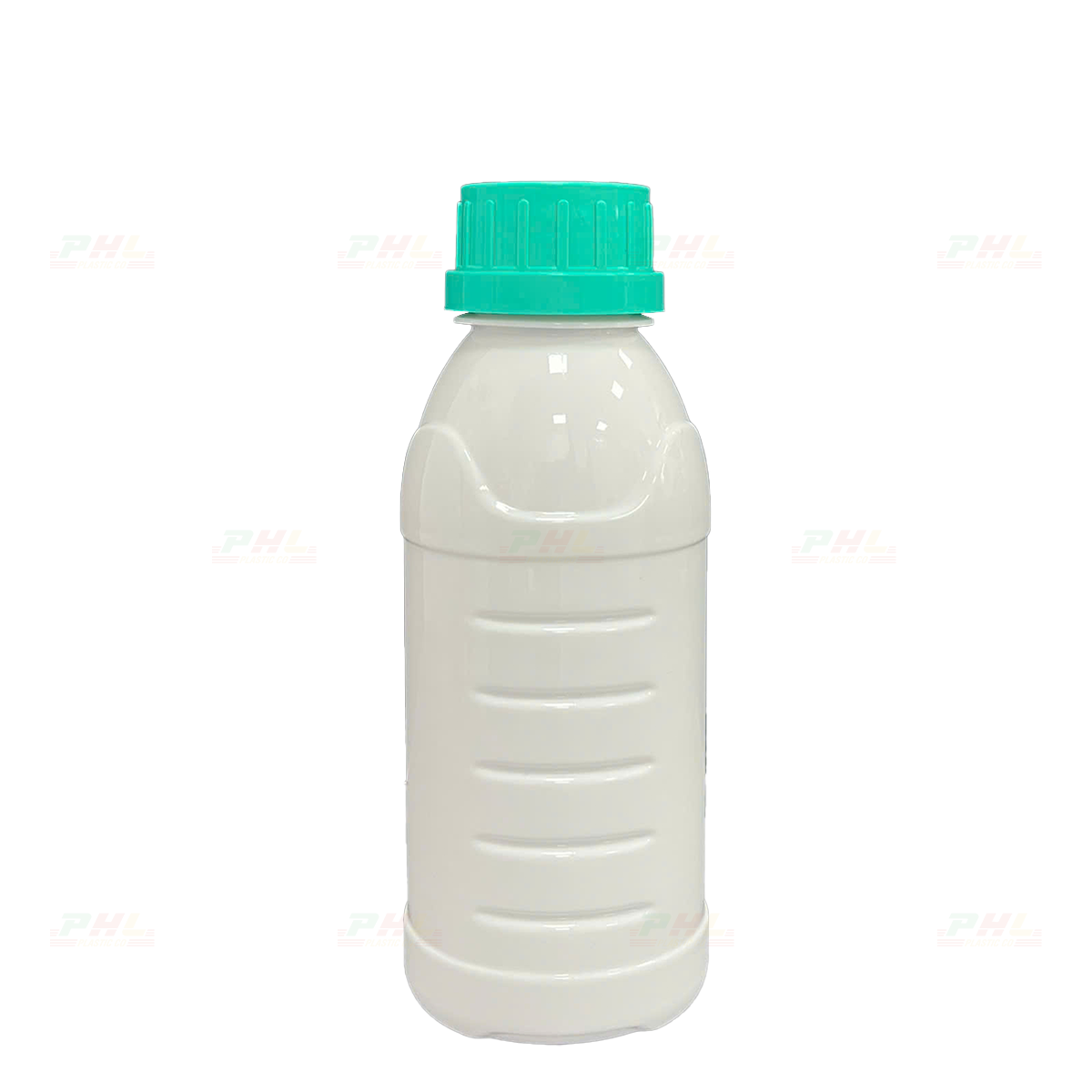 Chai PET 250mL ø33mm Tam Giác - Trắng Sữa