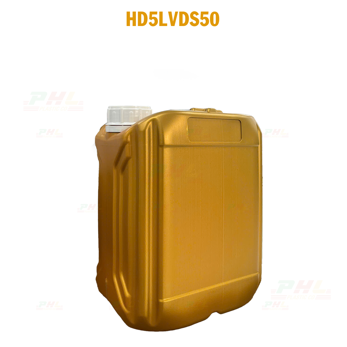 Bộ Sưu Tập Chai HDPE/COEX 20mL – 5000mL Hiệu Ứng Kim Loại – Màu Gold Metallic - 5000mL