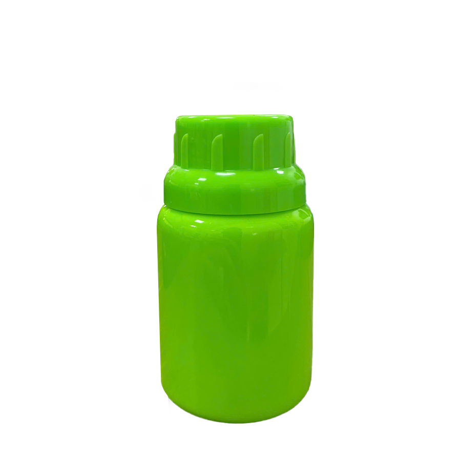 Chai PET 100mL ø38mm Tròn - Xanh Lá Non