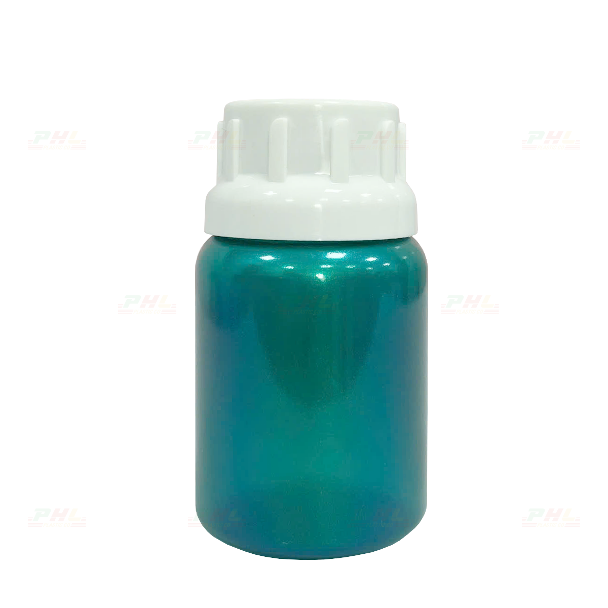 Bộ Sưu Tập Chai PET 20mL - 1000mL Hiệu Ứng Kim Loại - Màu Green Metallic - 100mL