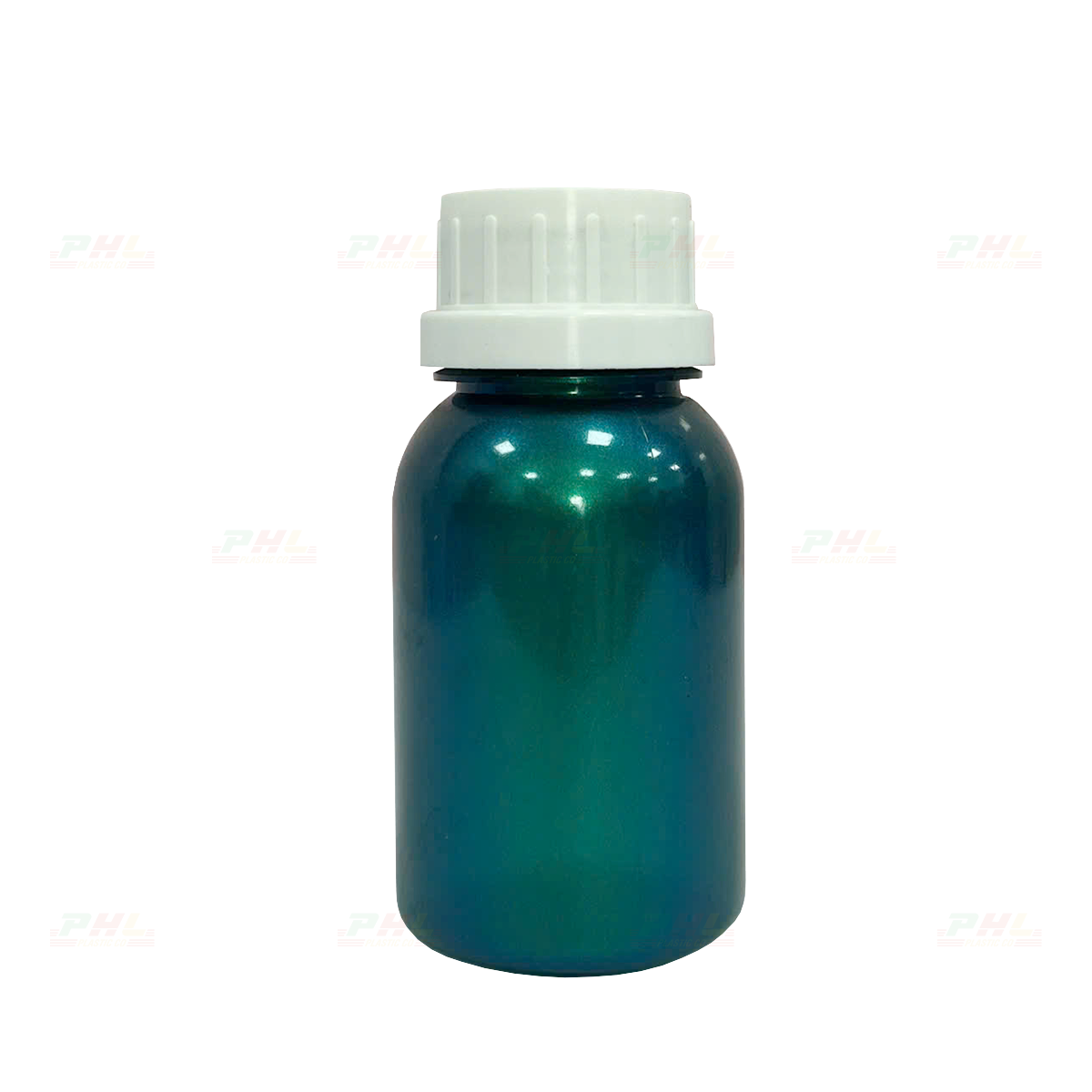 Bộ Sưu Tập Chai PET 20mL - 1000mL Hiệu Ứng Kim Loại - Màu Green Metallic - 100mL