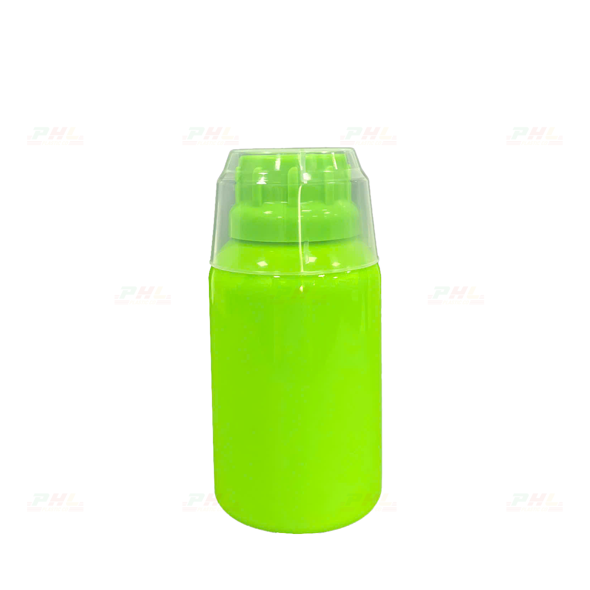 Chai PET 300mL ø38mm Tròn - Xanh Lá Non