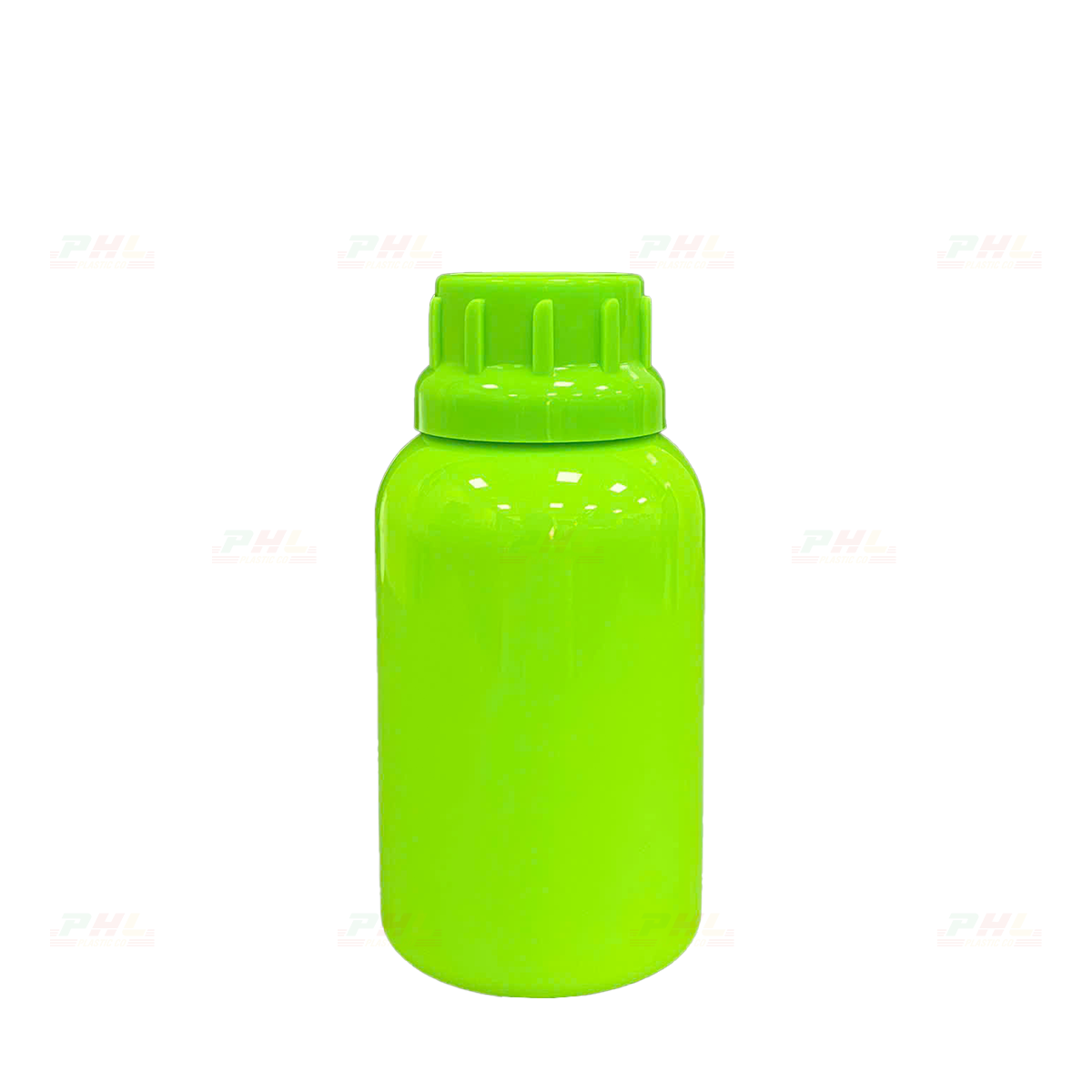 Chai PET 300mL ø38mm Tròn - Xanh Lá Non