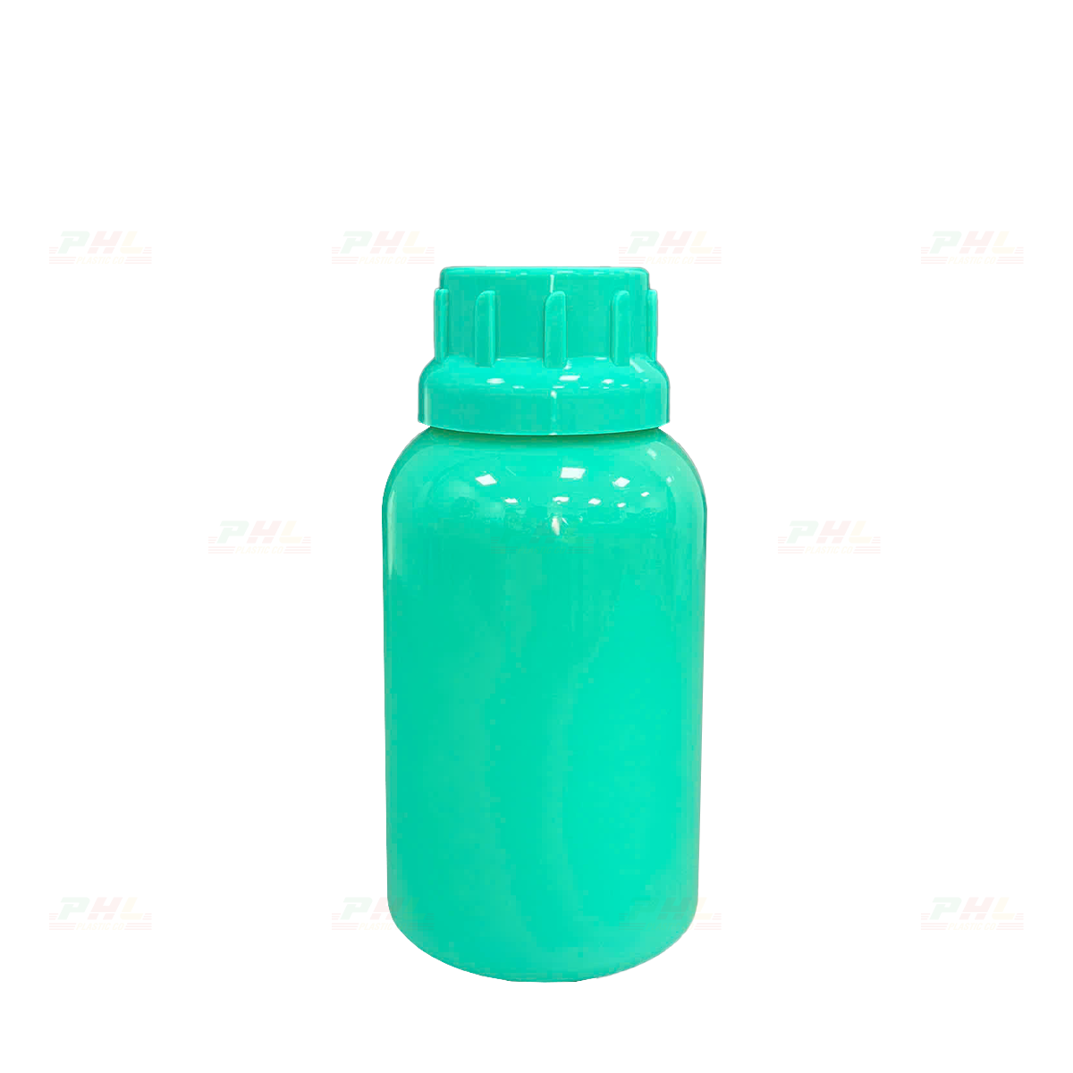 Chai PET 300mL ø38mm Tròn - Xanh Tiffany