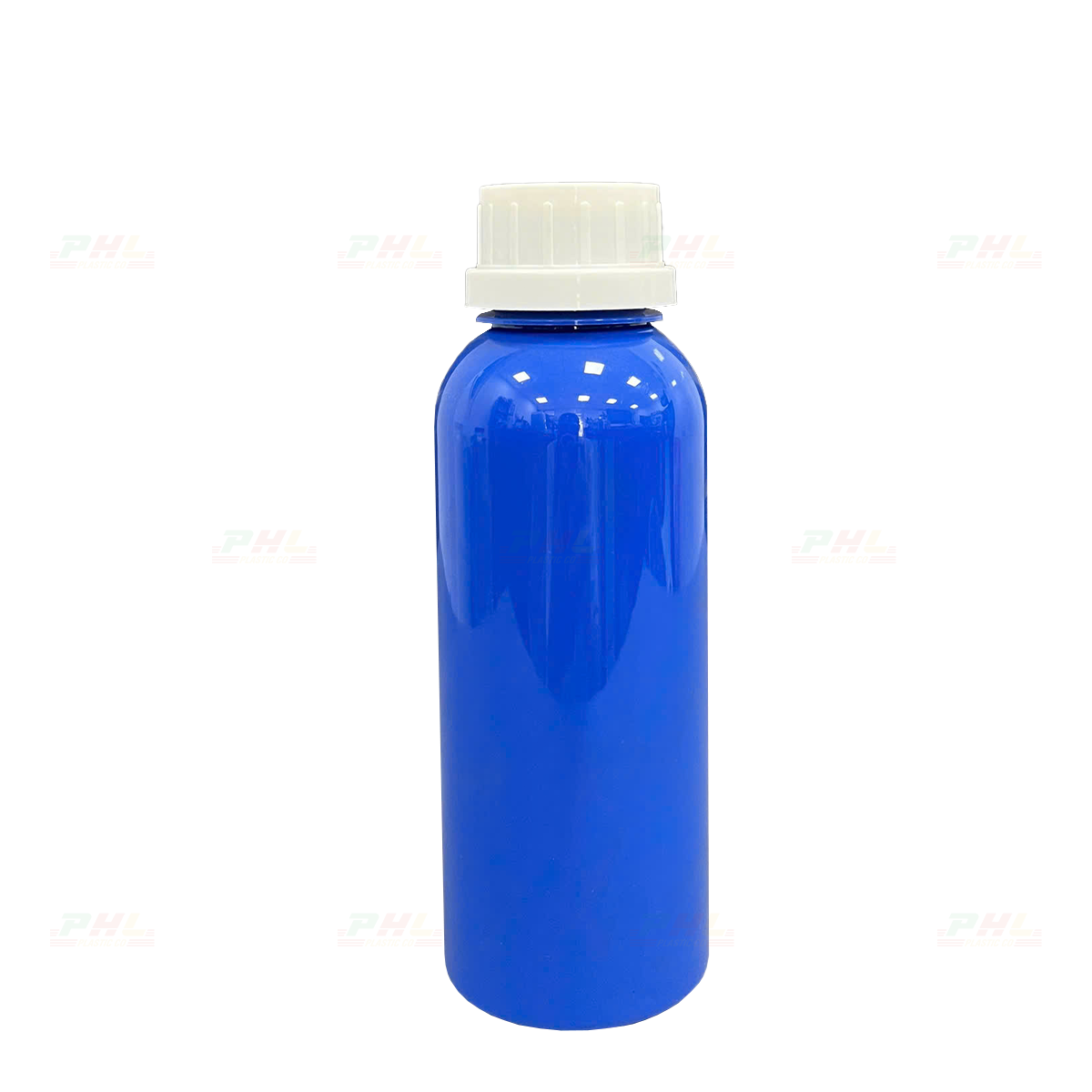 Chai PET 250mL ø33mm Tròn - Xanh Dương