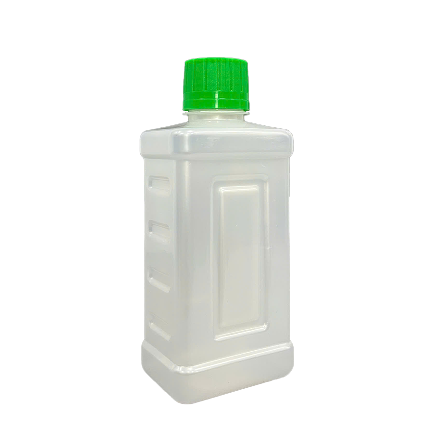 PET 250mL ø28mm Square Bottle - Pearl White