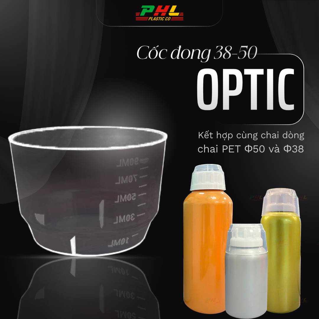 Cốc Đong D38-50 Optic