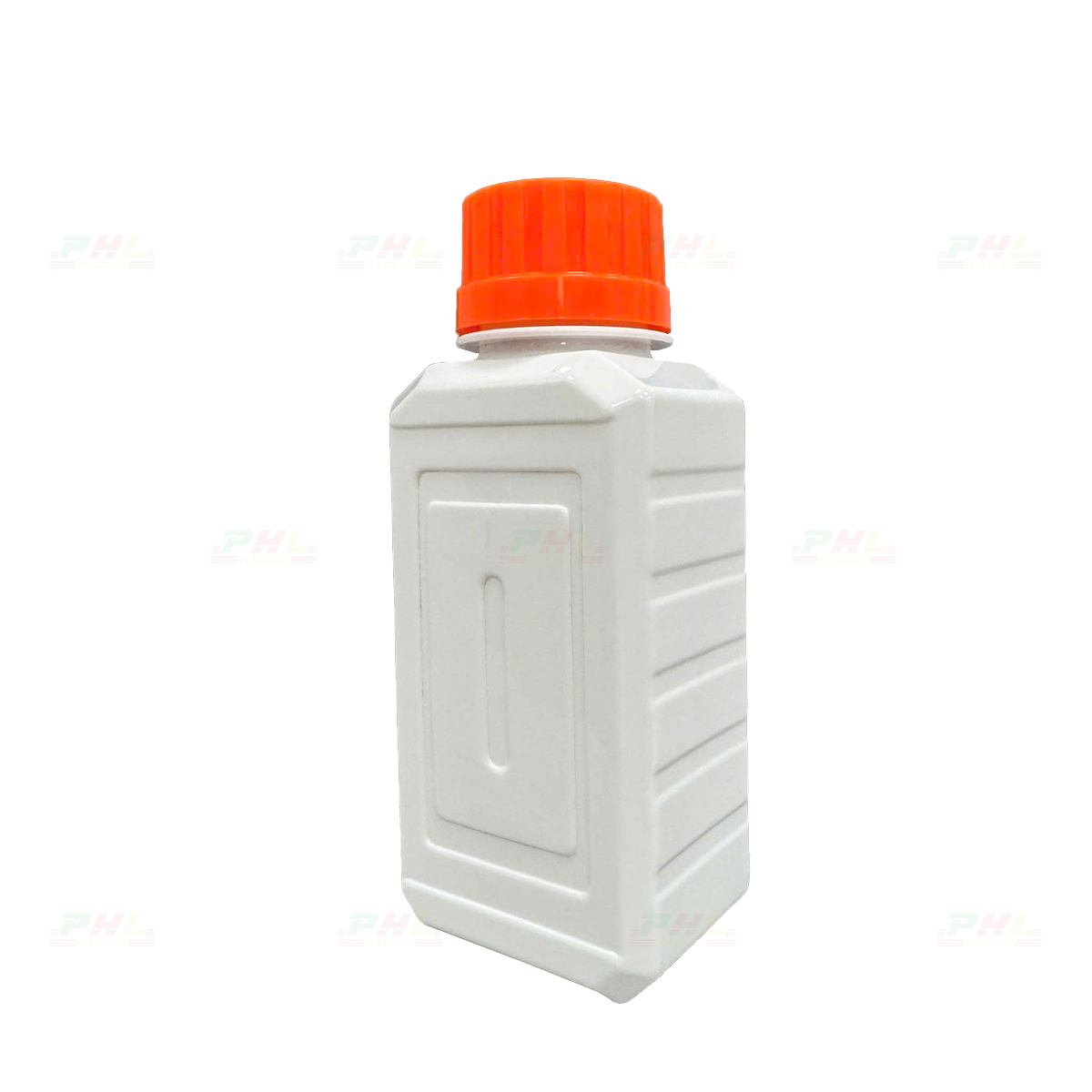 Chai Nhựa PET 200mL ø34mm Vuông - Trắng Sữa