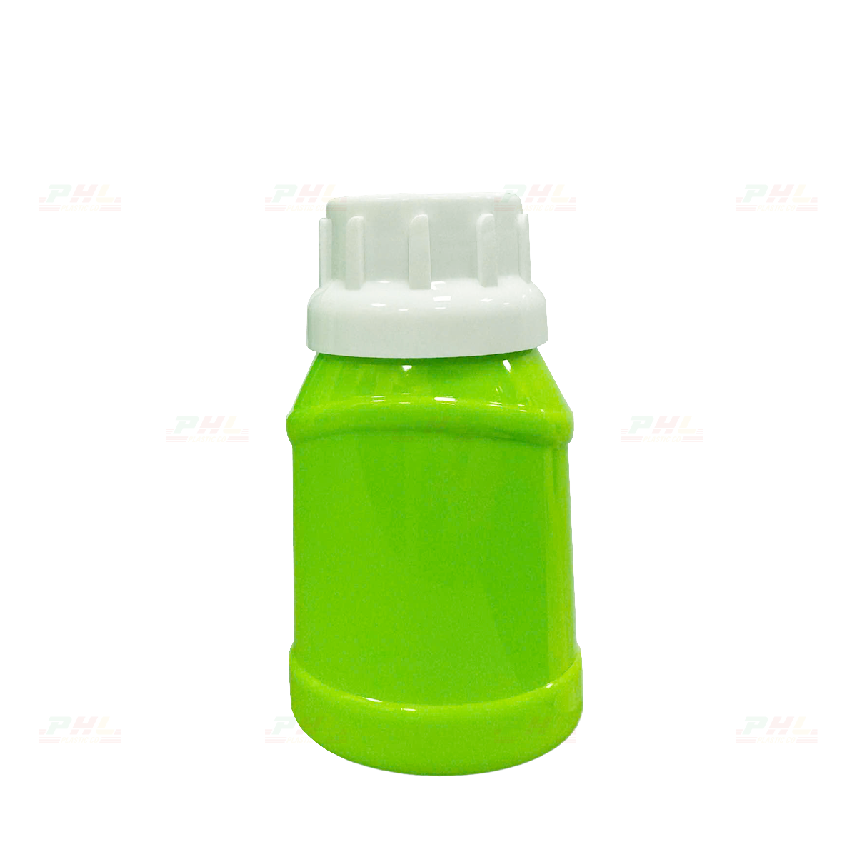 Chai PET 100mL ø38mm Elip - Xanh Lá Non