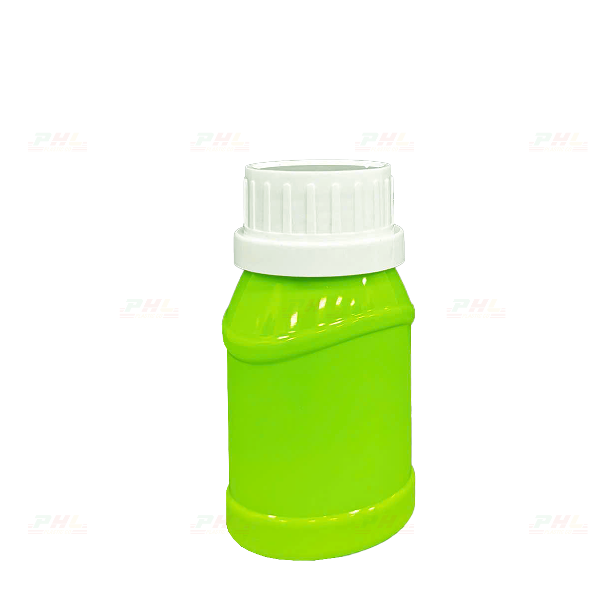 Chai PET 100mL ø38mm Elip - Xanh Lá Non