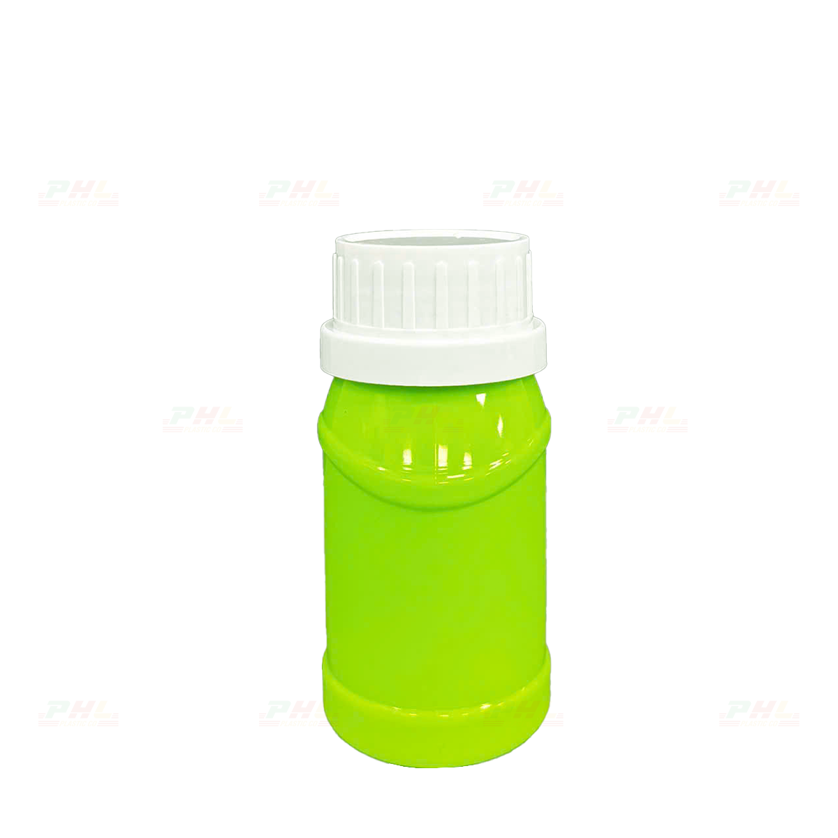 Chai PET 100mL ø38mm Elip - Xanh Lá Non