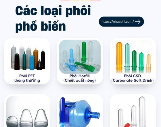 Các Loại Phôi PET Phổ Biến