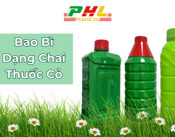 Bao Bì Dạng Chai Cho Thuốc Cỏ – Giải Pháp Đóng Gói Hiệu Quả Từ Công Ty Cổ Phần PHL