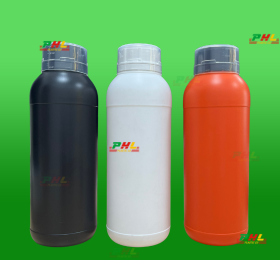 Chai Nhựa HDPE/PAPE/COEX 1000ml ø50mm Tròn Hai Gờ