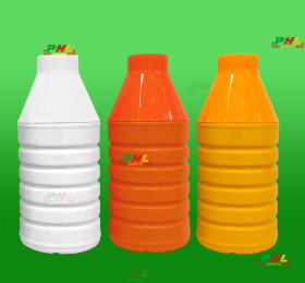 Chai Nhựa HDPE/PAPE/COEX 500ml ø35mm Tròn Gân